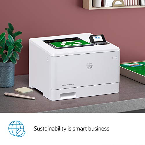 HP Color LaserJet Enterprise M455dn Duplex Printer (3PZ95A), white