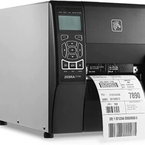 Zebra ZT230 Thermal Transfer and Direct Thermal Industrial Label Printer with Ethernet, Serial, USB Connectivity - 4" Print Width, 203 DPI, 6 IPS, Monochrome Barcode - ZT23042-T, JTTANDS