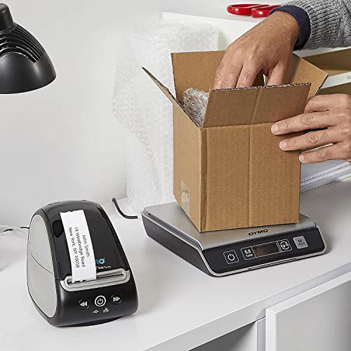 DYMO LabelWriter 550 Turbo Direct Thermal Label Printer, USB and LAN Connectivity Monochrome Label Maker - Print up to 90 Labels Per Minute, 300 dpi, Auto Label Recognition