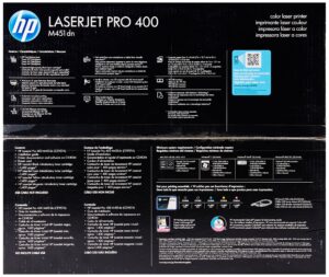 hp laserjet pro 400 color printer (m451dn)
