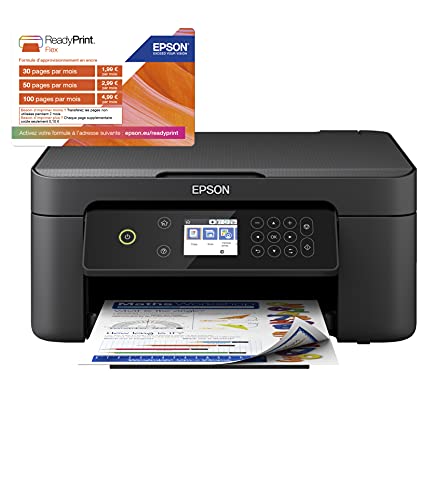 Printer Multifunction Epson Expression Home XP-4100 15-33 ppm LCD WiFi Black