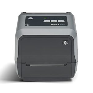 zebra zd621 thermal transfer desktop printer 203 dpi print width 4-inch usb serial ethernet 802.11ac zd6a042-301l01ez
