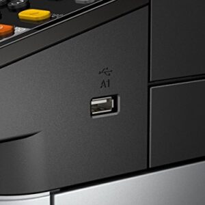 Kyocera 1102P22US0 Model ECOSYS M4125idn Monochrome A3 MFP Multi-Function Laser Printer (Print/Scan/Copy/Fax), 25 ppm B&W, Resolution 600 x 600 dpi Up To Fine 1200 x 1200 dpi, Duplex, HyPAS Capable