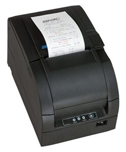 snbc btp-m300 impact ethernet pos receipt printer auto-cut black 132081-e