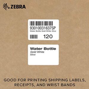 ZEBRA GC420d Direct Thermal Desktop Printer Print Width of 4 in USB Serial and Parallel Port Connectivity GC420-200510-000