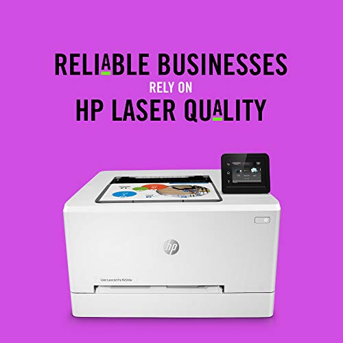 HP LaserJet Pro M254dw Wireless Color Laser Printer, Works with Alexa (T6B60A)