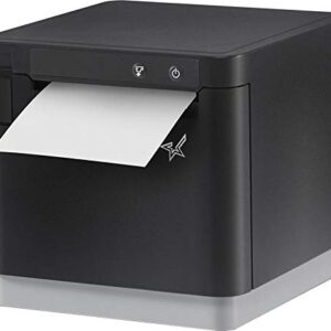 Star Micronics mC-Print3 3-inch Ethernet (LAN) / USB Thermal POS Printer with CloudPRNT, Cutter, and External Power Supply - Black