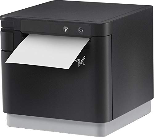 Star Micronics mC-Print3 3-inch Ethernet (LAN) / USB Thermal POS Printer with CloudPRNT, Cutter, and External Power Supply - Black