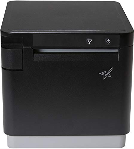 Star Micronics mC-Print3 3-inch Ethernet (LAN) / USB Thermal POS Printer with CloudPRNT, Cutter, and External Power Supply - Black