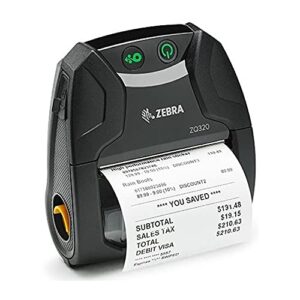 zebra zq320 direct thermal printer – monochrome – receipt print – 2.83 print width – 3.94 in/s mon