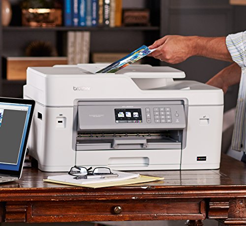 Brother MFC-J6535DW All-in-One Color Inkjet Printer, Wireless Connectivity, Automatic Duplex Printing, Amazon Dash Replenishment Ready