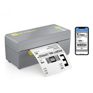 offnova wireless shipping label printer, bluetooth thermal label printer, supports shipstation, etsy, ups, ebay – commercial grade 4×6 printer