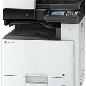 Kyocera 1102P42US0 Model ECOSYS M8124cidn Color A3 MFP Multi-Function Laser Printer (Print/Scan/Copy/Fax), 24 ppm Color, Resolution 600 x 600 dpi Up To Fine 1200 x 1200 dpi, Duplex, HyPAS Capable