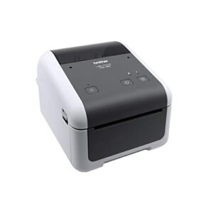 Brother TD4420DN 4-inch Thermal Desktop Barcode and Label Printer, 203 dpi, 8 IPS, Standard USB and Serial, Ethernet LAN