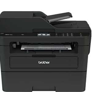 Brother MFC L2750DW Monochrome Laser Printer All-in-One with Wireless, Auto 2 Sided Printing, Print Scan Copy, 2400 x 600 dpi, 36ppm, 250 Sheet, Compatible with Alexa, Bundle with JAWFOAL