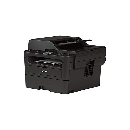 Brother MFC L2750DW Monochrome Laser Printer All-in-One with Wireless, Auto 2 Sided Printing, Print Scan Copy, 2400 x 600 dpi, 36ppm, 250 Sheet, Compatible with Alexa, Bundle with JAWFOAL