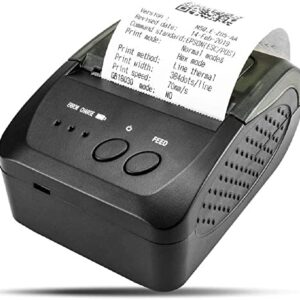 NETUM Bluetooth Receipt Printer, 58mm Mini Thermal POS Printer Portable Personal Bill Printer 2 inches for Restaurant Sales Retail Compatible with Android