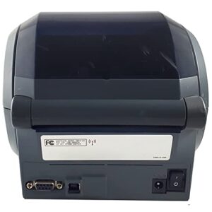 ZEBRA GX420D Direct Thermal Only Desktop Monochrome Wireless Barcode Label Printer - WiFi, USB and Serial Connectivity, 203 dpi, 4.09" Max Print Width - JTTANDS