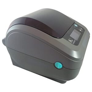 ZEBRA GX420D Direct Thermal Only Desktop Monochrome Wireless Barcode Label Printer - WiFi, USB and Serial Connectivity, 203 dpi, 4.09" Max Print Width - JTTANDS