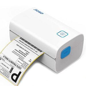 jiose 4×6 thermal label printer for small business – shipping label maker for postal mailing address