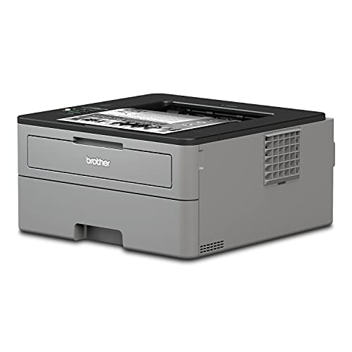 Brother HL-23 25DW Series Wireless Compact Monochrome Laser Printer - Mobile Printing - Auto Duplex Printing - USB Connectivity - Up to 26 Pages/min - 250 Sheets/tray - 1-line LCD Display + HDMI Cable