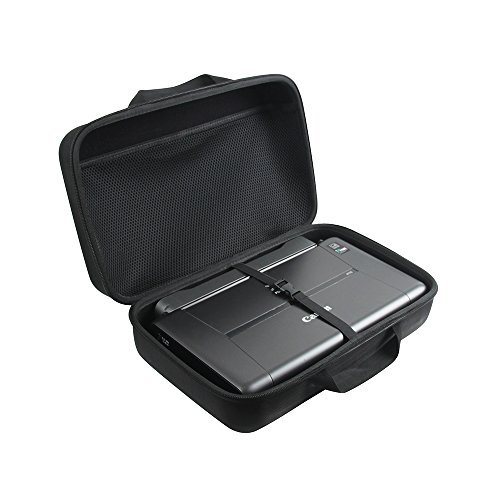 adada Hard Travel Case Fits Canon PIXMA TR150 / iP110 Wireless Mobile Printer with Battery Attached