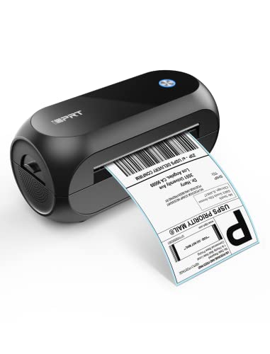 iDPRT Shipping Label Printer, 4×6 Thermal Label Printer for Shipping Packages, Desktop Label Maker w/HD & High-Speed Printing, Compatible with UPS, USPS, Shopify, Amazon, Ebay