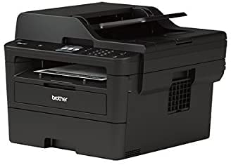 Brother MFC-L27 50DW Series Compact Monochrome Wireless All-in-One Laser Printer - Print Copy Scan Fax - Mobile Printing - NFC Printing - Auto Duplex Printing - ADF - Print Up to 36 ppm + HDMI Cable