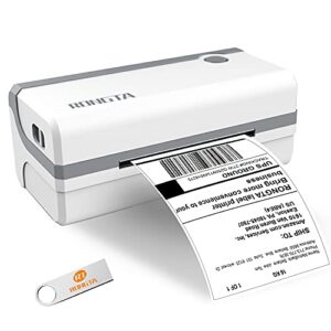 rongta label printer,thermal shipping label printer,4×6 shipping label printer for small business, supports amazon,ups, fedex,ups, etsy,shopify etc,compatible with windows & mac os(rp420)