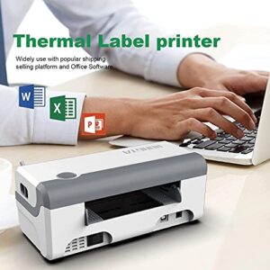 Rongta Label Printer,Thermal Shipping Label Printer,4x6 Shipping Label Printer for Small Business, Supports Amazon,UPS, FedEx,UPS, Etsy,Shopify Etc,Compatible with Windows & Mac OS(RP420)