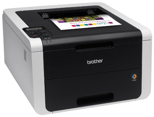 Brother HL-3170CDW Digital Color Printer with Wireless Networking and Duplex, Amazon Dash Replenishment Ready