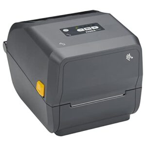 ZEBRA ZD421 300 dpi Thermal Transfer and Direct Thermal Desktop Barcode Label Printer - USB, USB Host and Bluetooth Connectivity - 4 IPS, 4.27" Max Print Width, Monochrome - JTTANDS