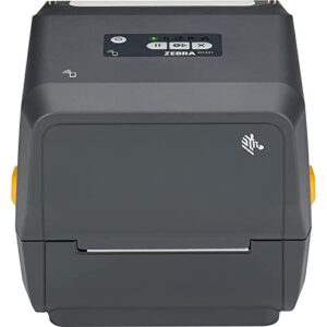 ZEBRA ZD421 300 dpi Thermal Transfer and Direct Thermal Desktop Barcode Label Printer - USB, USB Host and Bluetooth Connectivity - 4 IPS, 4.27" Max Print Width, Monochrome - JTTANDS