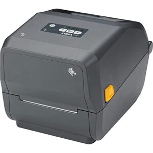 ZEBRA ZD421 300 dpi Thermal Transfer and Direct Thermal Desktop Barcode Label Printer - USB, USB Host and Bluetooth Connectivity - 4 IPS, 4.27" Max Print Width, Monochrome - JTTANDS