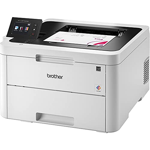 Brother HL-L3270C Compact Wireless Digital Color Laser Printer with NFC for Home Office - Print Only - 2.7" Color Touchscreen, Auto Duplex Printing, Speed Up to 25 ppm, 250 Sheet