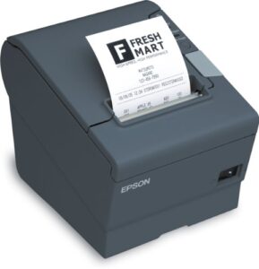 tm t88v – receipt printer – b/w – thermal line – roll (3.15 in) – up to 708.7 inch/min – serial, usb