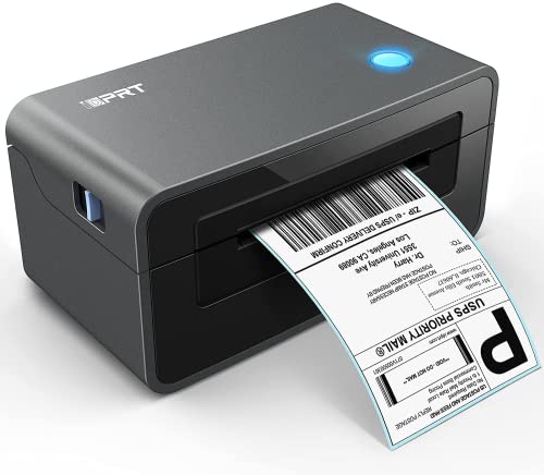 Thermal Label Printer - iDPRT SP410 Thermal Shipping Label Printer, 4x6 Label Printer, Thermal Label Maker, Compatible with Shopify, Ebay, UPS, USPS, FedEx, Amazon & Etsy, Support Multiple Systems