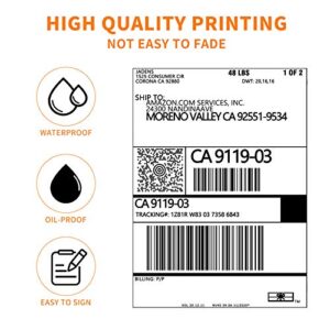 Bluetooth Thermal Shipping Label Printer - High Speed 4x6, Bluetooth Support PC and Mobile, USB for MAC, Bluetooth for PC and Phone, Compatible with Ebay, Amazon, Shopify, Etsy, USPS Barcode