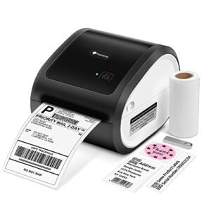 phomemo label printer-thermal shipping label printer, d520 4×6 label printer for shipping packages, barcode, mailing, address, postage, compatible with usps, fedex, etsy, ebay, shopify, amazon