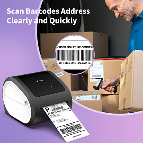 Phomemo Label Printer-Thermal Shipping Label Printer, D520 4x6 Label Printer for Shipping Packages, Barcode, Mailing, Address, Postage, Compatible with USPS, FedEx, Etsy, Ebay, Shopify, Amazon