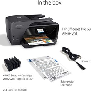Bools H-P OfficeJet Pro 697Series Color Inkjet All-in-One Wireless Printer, Scanner, Copier, Fax, Connects with Wi-Fi & USB USB Printer Cable…