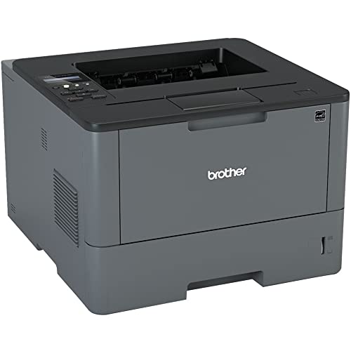 Brother HL-L6200DW Wireless Monochrome Single-Function Laser Printer for Office, Gray - Print only - 48 ppm, 1200 x 1200 dpi, 8.5 x 14, 256MB Memory, Auto Duplex Printing, 520 Sheet, Ethernet, CBMOUN