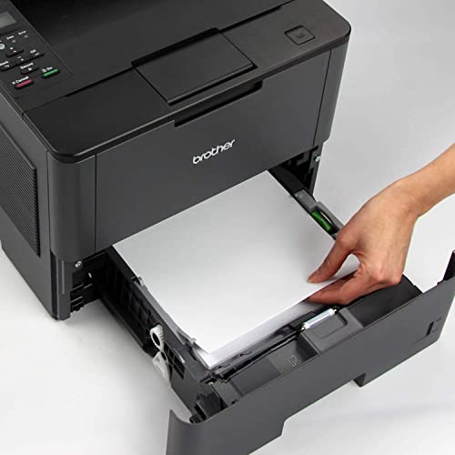 Brother HL-L6200DW Wireless Monochrome Single-Function Laser Printer for Office, Gray - Print only - 48 ppm, 1200 x 1200 dpi, 8.5 x 14, 256MB Memory, Auto Duplex Printing, 520 Sheet, Ethernet, CBMOUN