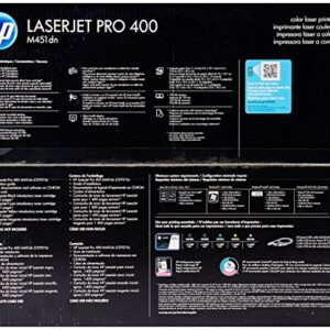 HP Laserjet Pro M451dn Color Printer (Discontinued by Manufacturer) (Renewed)