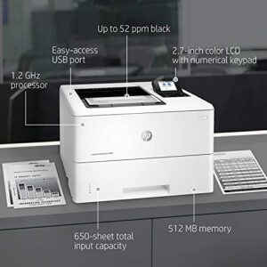 HP Laserjet Pro MFP M283cdw All-in-One Wireless Color Laser Printer, White - Print Scan Copy Fax - 22 ppm, 600 x 600 dpi, Auto Duplex Printing, 50-Sheet ADF, 8.5 x 14, Ethernet, Cbmoun Printer_Cable