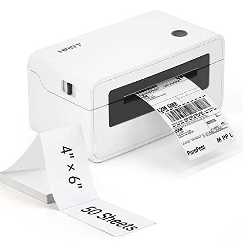 PRT Shipping Label Printer - 150mm/s 4x6 Desktop Thermal Label Printer for Shipping Packages, Small Business, USPS, FedEx, Shopify, Etsy, Amazon, Ebay