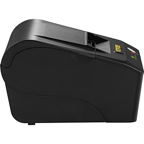 VEVOR Printer Receipt, 58mm Thermal Printer, USB Port Printer, ESC/POS Command Thermal Receipt Printer, Portable for Bank, Supermarket, Office, Restaurant Support Win 2003/XP/7/8/10 & Cashbox Driver