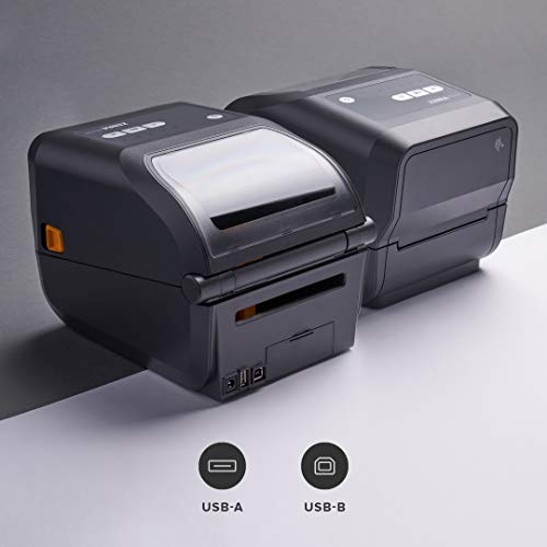 ZEBRA ZD420t Thermal Transfer Desktop Printer 203 dpi Print Width 4 in USB ZD42042-T01000EZ