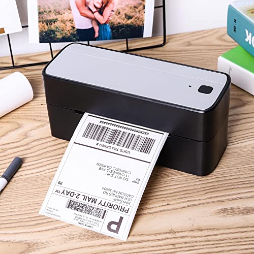 USB 4x6 Thermal Label Printer - Shipping Label Printer, Label Printer for Shipping Packages, Label Printer for Small Business, Thermal Printer, Compatible with USPS, Shopify, Amazon, Etsy, Ebay