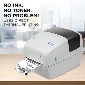 BCL D110 Label Printer, Ethernet & USB Port, Prints 4x6 Shipping Mailing Postage Barcode & Address Labels, Direct Thermal inkless Printer, USB Printer Cable Included, Windows & Mac Compatible